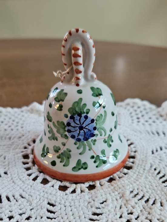 Volpi Deruta Other - Volpi Deruta Hand-Painted Pottery Bell - Made in Italy